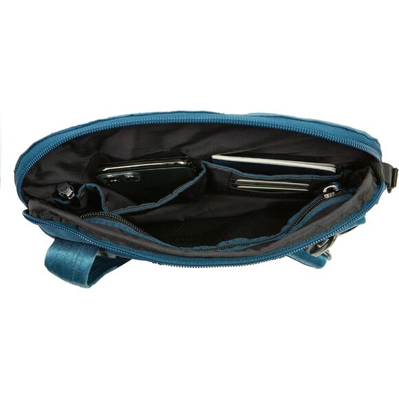 Lightweight Teal Anti-Theft Messenger Crossbody - Ultimate Travel Safety - Picture 9 of 13
